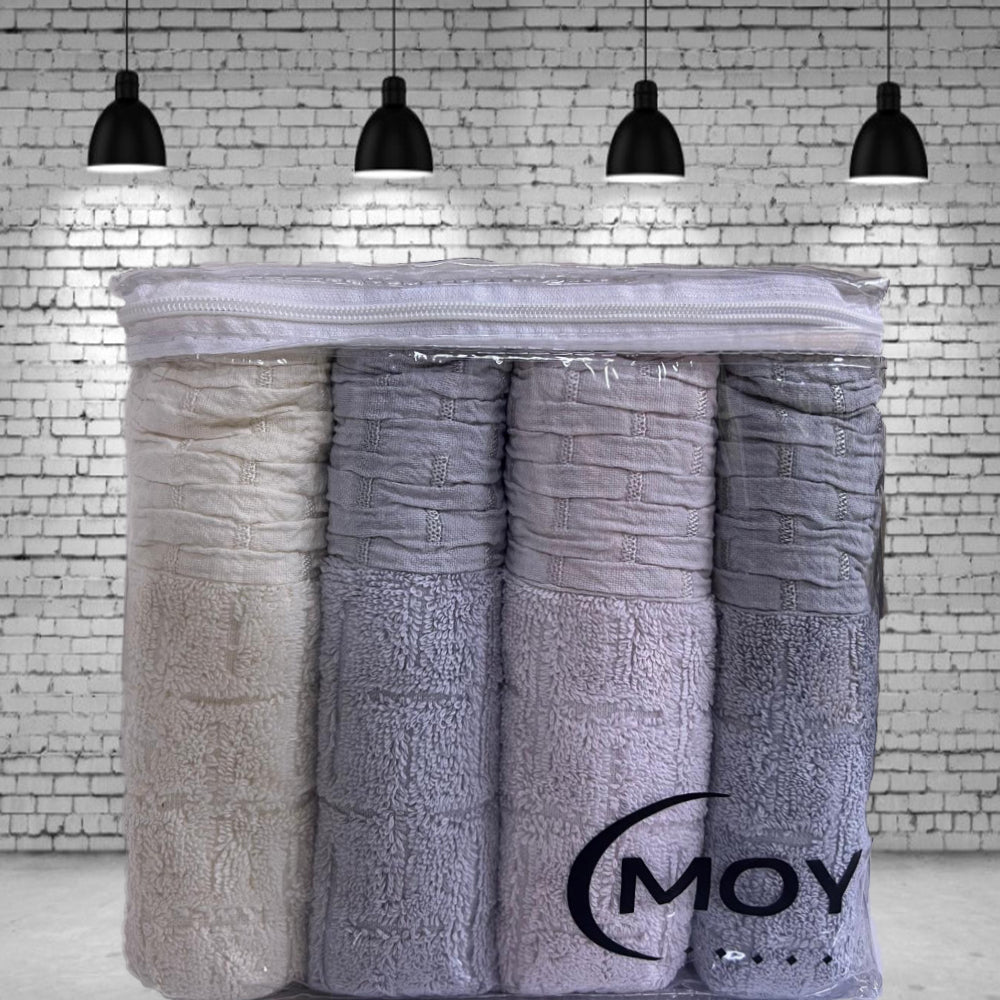 Hand Towel 50x90 cm Woven Pattern (Option 1)