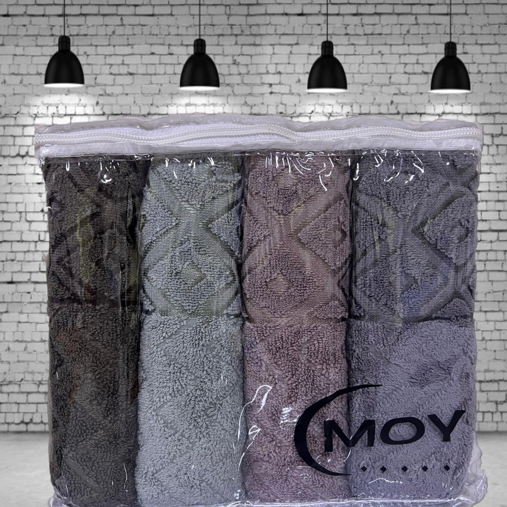 Hand Towel 50x90 cm Mosaic Pattern (Option 2)