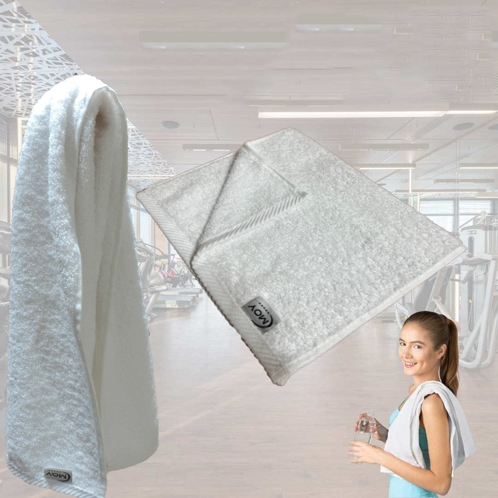 Sports Towel 30x100 cm White