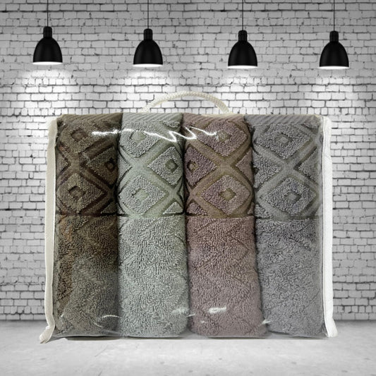 Hand Towel 50x90 cm Mosaic Pattern