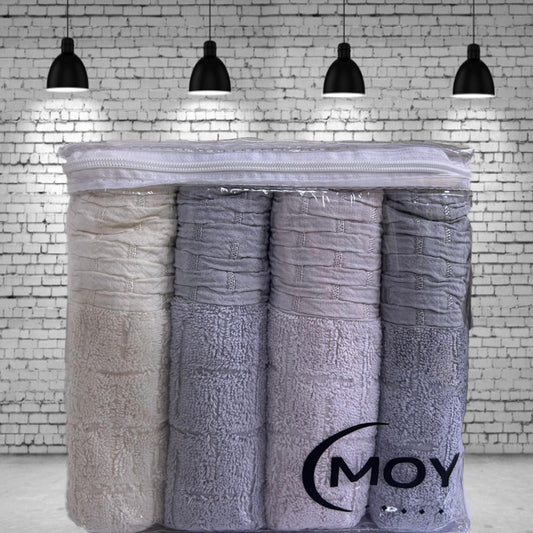 Hand Towel 50x90 cm Woven Pattern (Option 1)