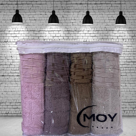 Hand Towel 50x90 cm Woven Pattern (Option 3)