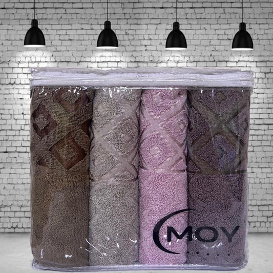 Hand Towel 50x90 cm Mosaic Pattern (Option 1)
