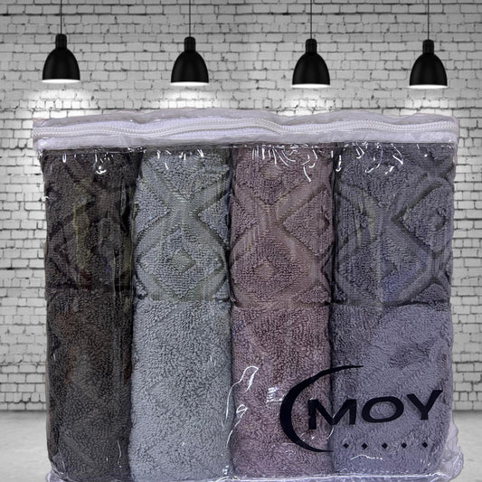 Hand Towel 50x90 cm Mosaic Pattern (Option 2)