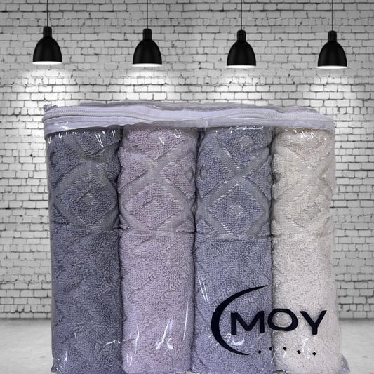 Hand Towel 50x90 cm Mosaic Pattern (Option 3)