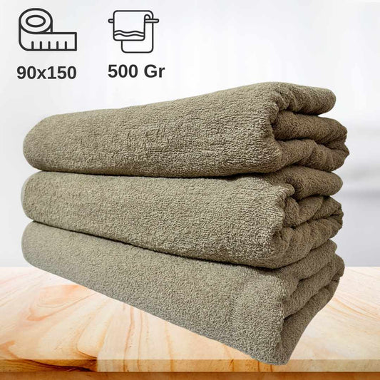 Bath Towel 90x150 Caramel