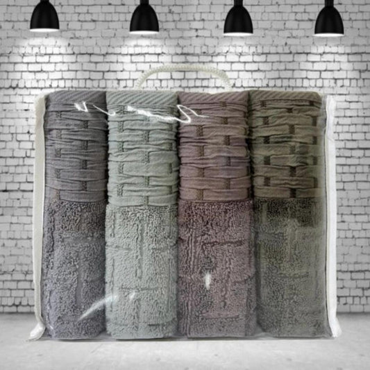 Hand Towel 50x90 cm Woven Pattern (Option 2)