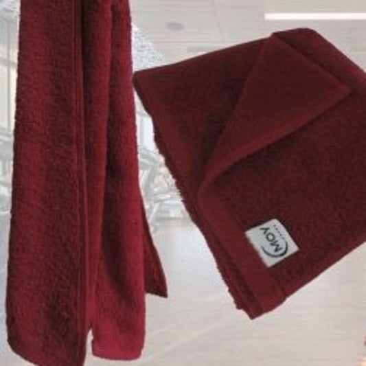 Body Towel, Burgundy, 70x140 cm