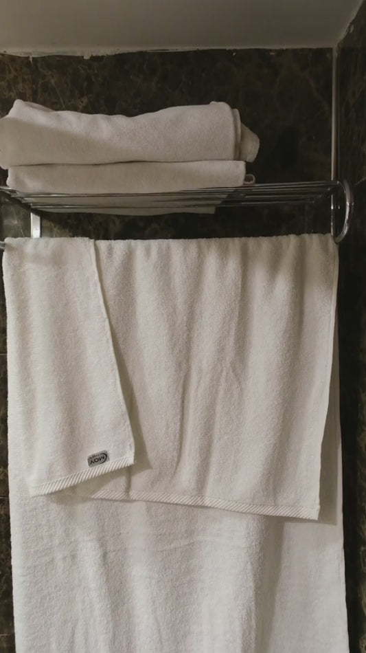 Hotel Bathroom Towel 90x150 cm White