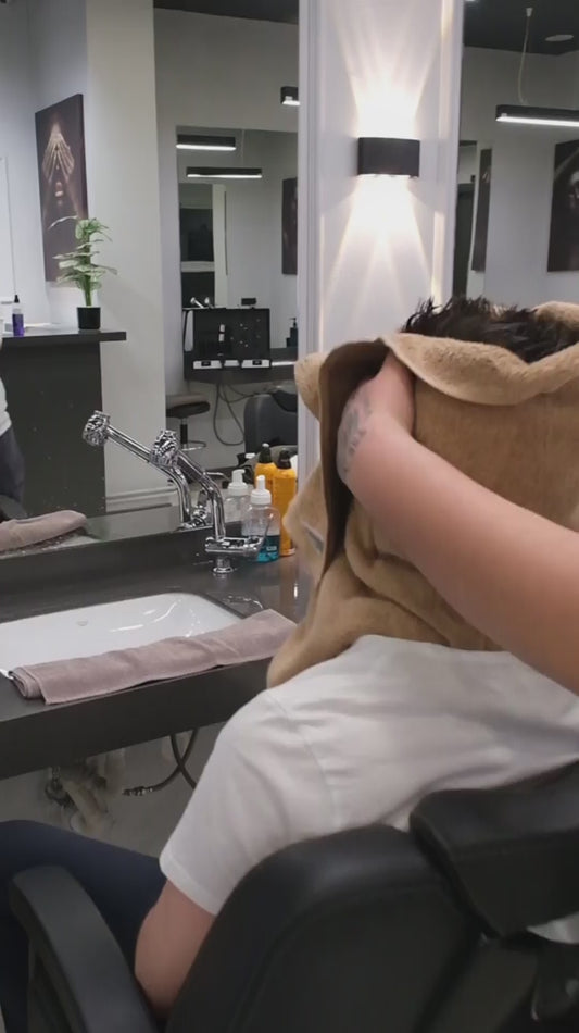 Hairdresser's Towel 50x90 cm Caramel