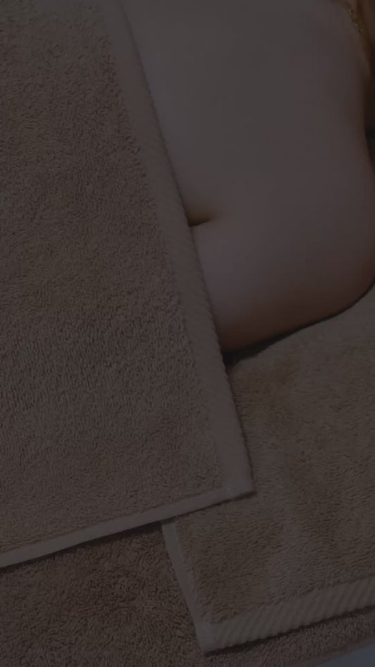 Spa Massage Towel 90x180 cm Caramel