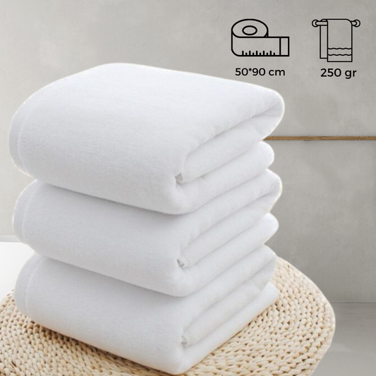 Luxury Hotel Hand Towel 50x90 cm White