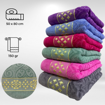 Hand Towel  50*80 Velvet Luxary