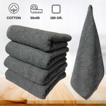 Hand Towel 50*90 Grey