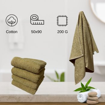 Spa Hair Towel 50*90  Caramel